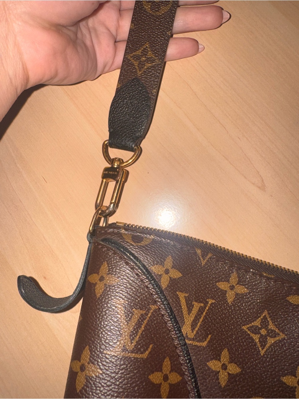 Louis Vuitton Icare Monogram Canvas Tote Bag in Brown, Black and Tan - Picture 5 of 9